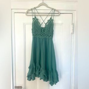 Free People Adella slip dress